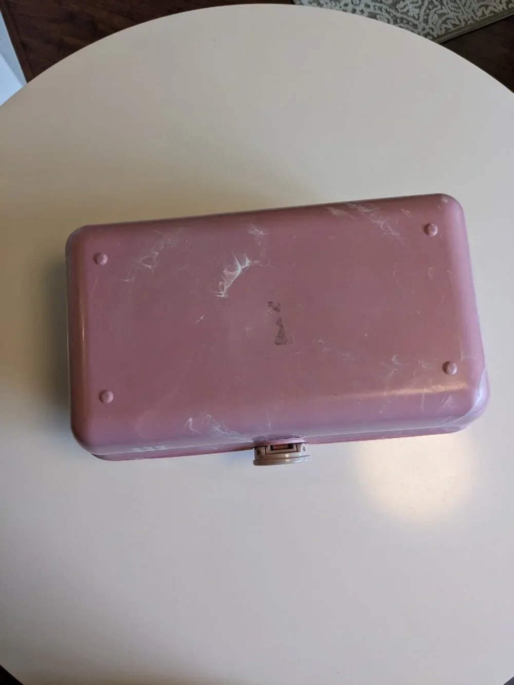 Caboodles Pink Marble On-The-Go Girl Case